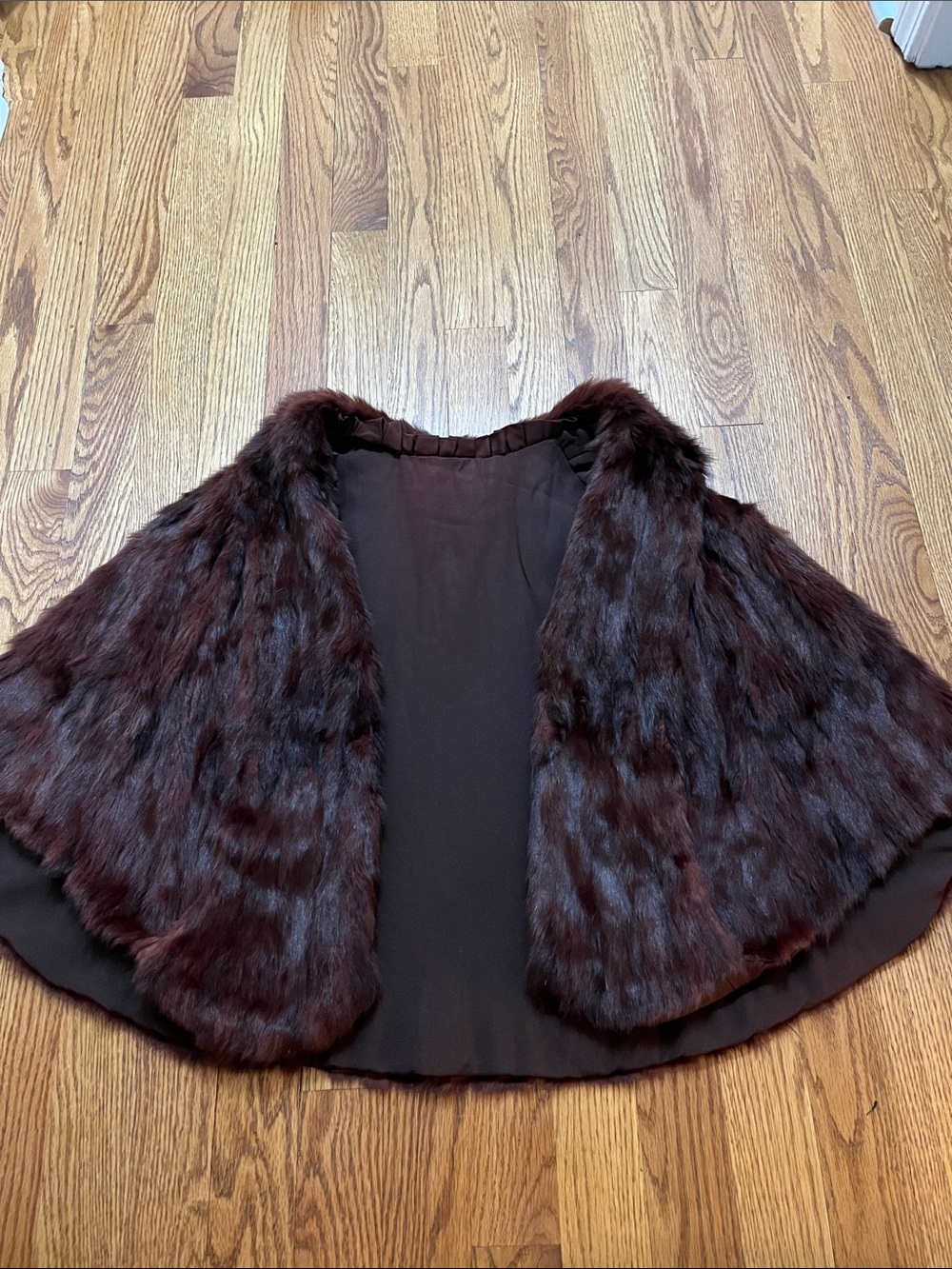 Vintage Mink Fur Shawl